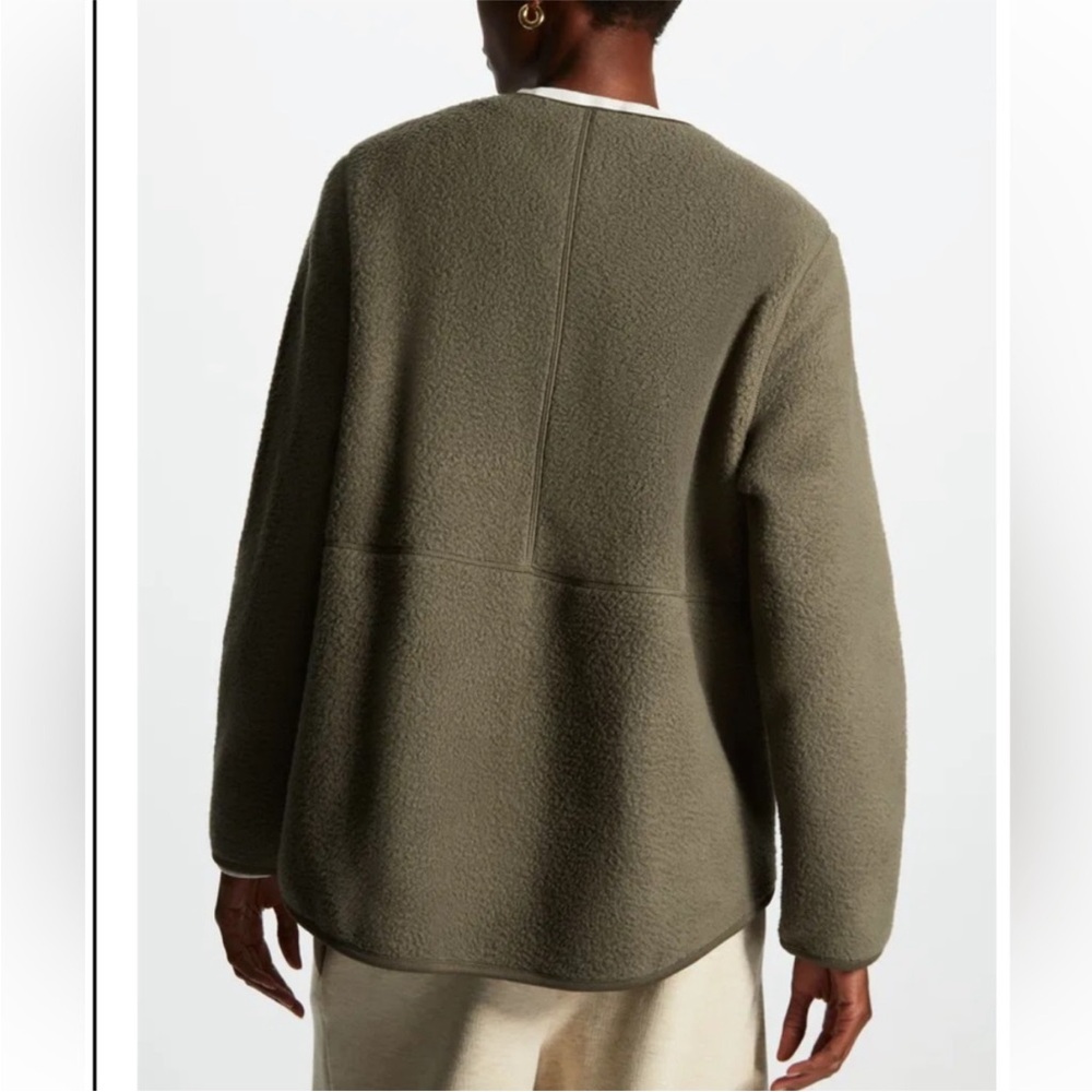 COS Half-zip Fleece Pullover - Picture 2 of 15